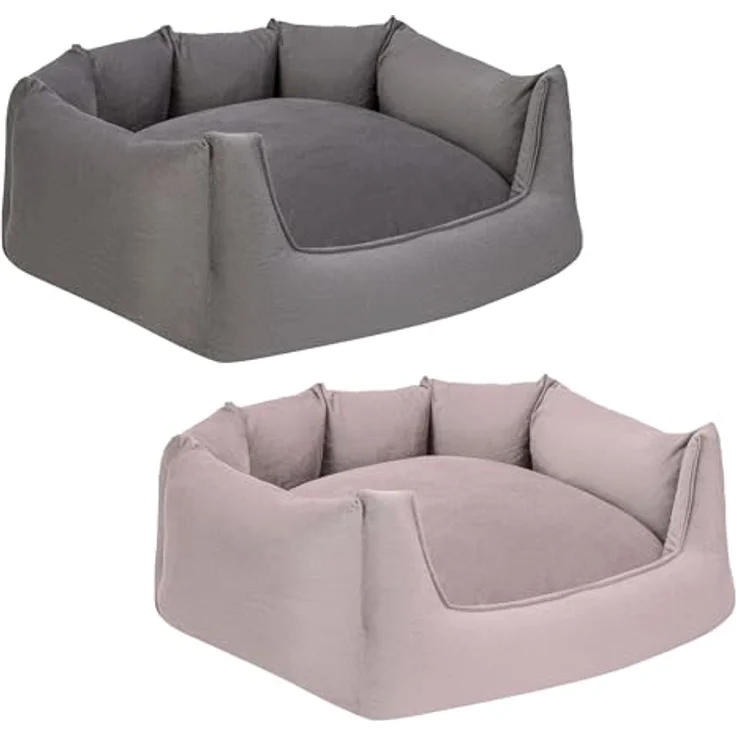 Schecker Hundebett Greetsiel - mit Anti-Slip Boden - Bezug waschbar – Bild 2