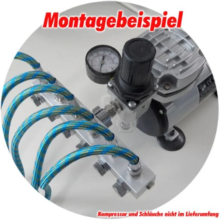 Agora-Tec Airbrush Verteiler 6-fach AT-AV-6 – Bild 4