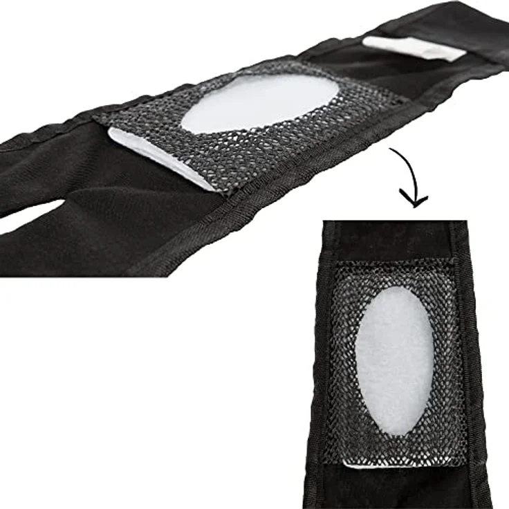 Trixie Schutzhöschen schwarz XL: 60-70 cm – Bild 3