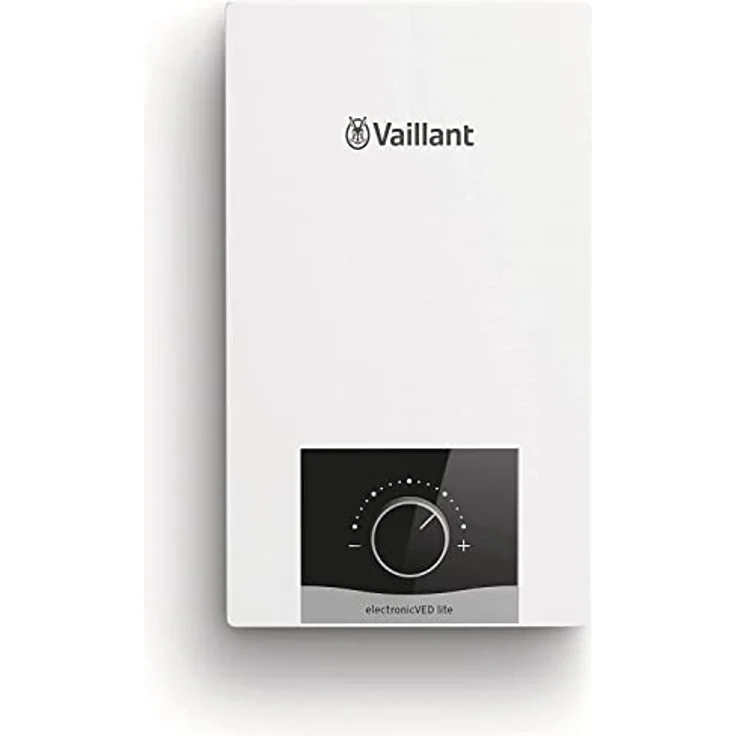 Vaillant VED lite 11-13/1 L O, elektronischer Durchlauferhitzer mit stufenlos einstellbarer Auslauftemperatur, druckfest, 11-13 kW, Übertischgerät, Energieklasse A – Bild 1