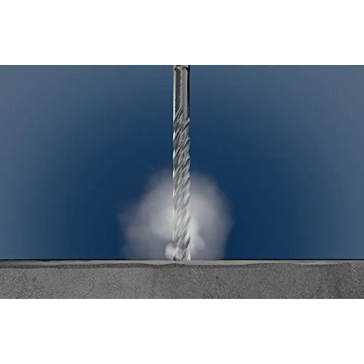 Fischer Hammerbohrer SDS Plus II Pointer 18/400/450, Betonbohrer mit Power-Breakers und Zentrierspitze, 10er Pack – Bild 5