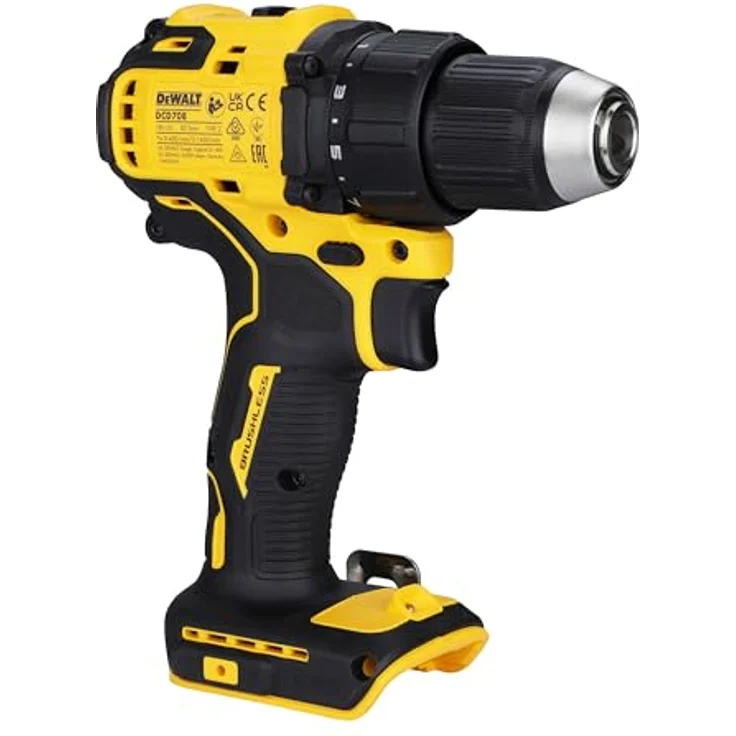 DEWALT DCD708N, Akkuschrauber 18V mit 65Nm Drehmoment und bürstenlosem Motor, 160 mm kompakt – Bild 8