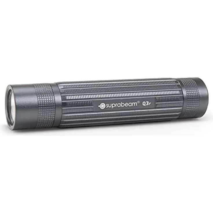 Suprabeam Q3r, LED Taschenlampe mit 1100 Lumen, 300h Brenndauer, IP68, 200m Reichweite, aufladbar, kompakt und robust