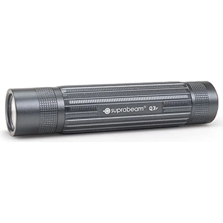 Suprabeam Q3r, LED Taschenlampe mit 1100 Lumen, 300h Brenndauer, IP68, 200m Reichweite, aufladbar, kompakt und robust – Bild 1
