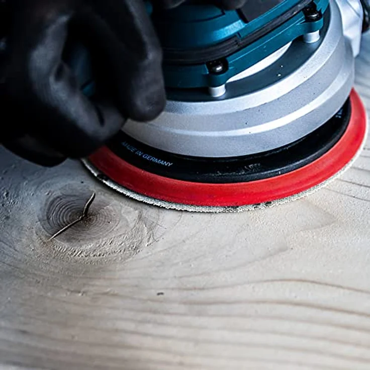 Bosch Professional Netzschleifscheibe Expert M480 125 mm Körnung 120 Exzenterschleifer – Bild 6