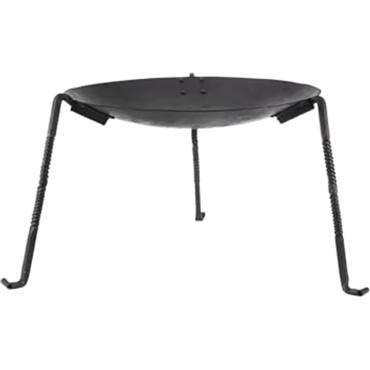 Ulfberth Robuste Feuerschale mit abnehmbaren Standbeinen aus 2mm starkem Stahl! 1A Qualität