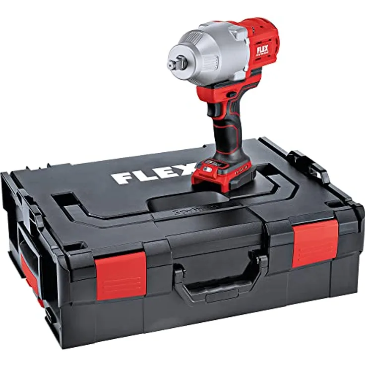 Flex Akku Schlagschrauber IW 1/2" 950 18.0-EC, 18 V, bürstenloser Motor, 3 Drehmomentstufen, kraftvolles Schlagwerk, mit L-Boxx
