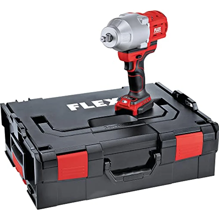 Flex Akku Schlagschrauber IW 1/2" 950 18.0-EC, 18 V, bürstenloser Motor, 3 Drehmomentstufen, kraftvolles Schlagwerk, mit L-Boxx