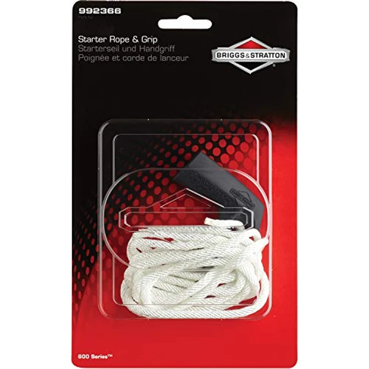 Briggs and Stratton 527116 Starterseil & Griff 600-Series, schwarz – Bild 2