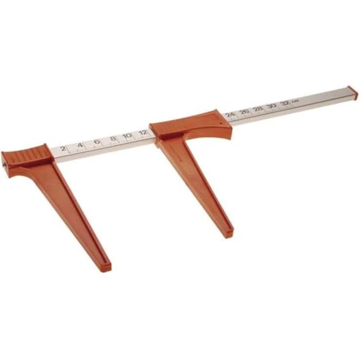 Bahco 2802 Messkluppe 50cm, leichte Aluminium-Messkluppe mit Kunststoffwangen – Bild 1