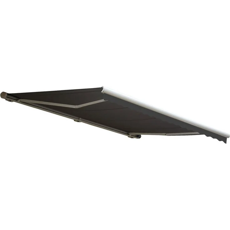 MCW Kassettenmarkise H123-4,5x3-V Elektrische Kassetten-Markise, Polyacrylstoff, Funk-Fernbedienung, Winkel 0°-35° stufenlos einstellbar