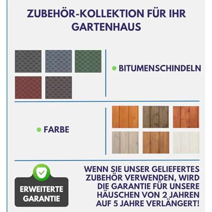 TIMBELA Gartenhaus Holz - Geräteschuppen Holz - Gerätehaus Hochwertige abschließbare Tür mit Boden Imprägnierte B216xL206xH216 cm/ 3.53 m2 - Gartenhäuser & aufbewahrung M343F+M343G – Bild 5