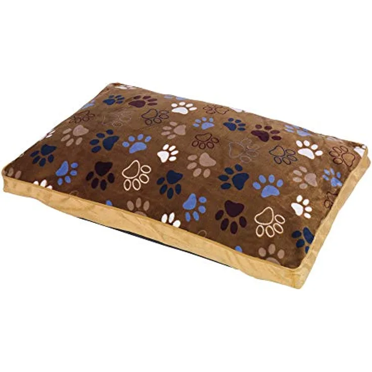 Nobby Komfortkissen eckig Classic Lissi braun 90 x 65 x 14 cm