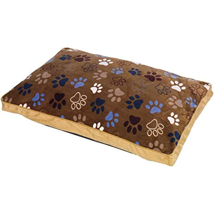 Nobby Komfortkissen eckig Classic Lissi braun 90 x 65 x 14 cm