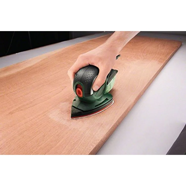 Bosch 6tlg. Schleifblatt-Set (für Multischleifer verschiedene Materialien, 95 x 135 mm, Körnung 80-120-180) – Bild 4