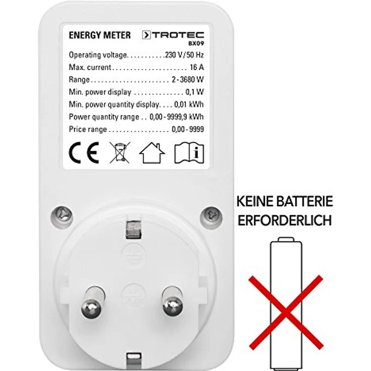 Trotec Energiekosten-Messgerät BX09 – Bild 7