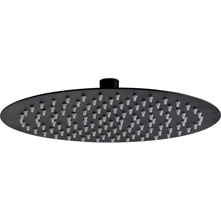Aloni Kopfbrause SH3040B, Regendusche rund Schwarz matt Ø 40 cm