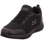 Skechers SKECHERS SQUAD SR-MYTON Sicherheitsschuh, rutschhemmender Slip-On mit Memory Foam Einlegesohle, schwarz