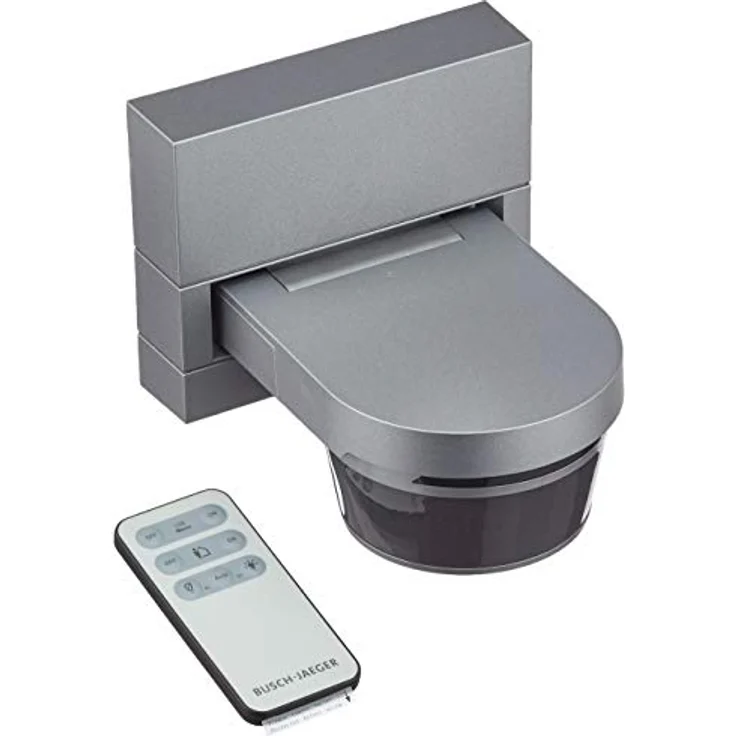 Busch-Jaeger Busch-Wächter 220 Masterline mit Fernbedienung, 6847AGM-208 Silber metallic – Bild 5