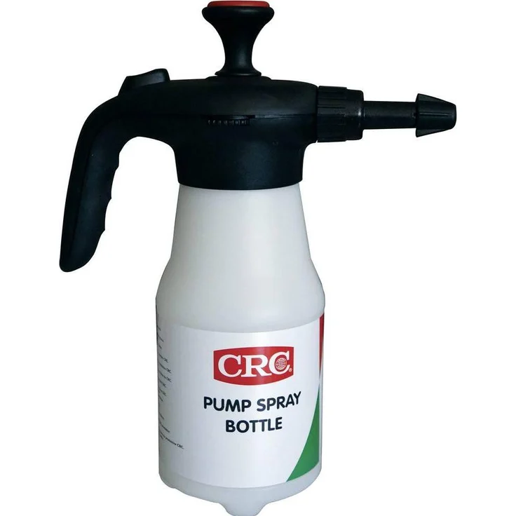 CRC Pumpsprühflasche, Drucksprüher, 1 l, mit einstellbarem Sprühstrahl und Druckablassventil