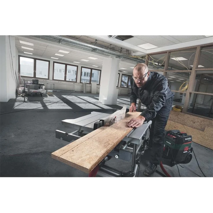 Metabo Tischkreissäge TS 254 M 0-80mm 1,5 kW 4200min-¹ 254x30mm Verlängerung Schiebestock Sägeblatt 254mm ohne Unterstell – Bild 4