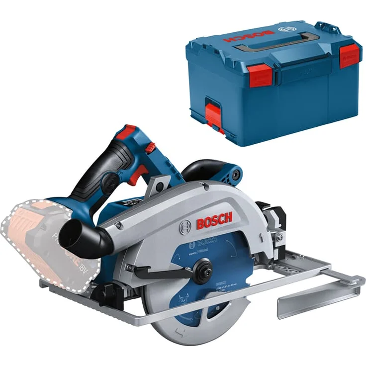 Bosch Professional GKS 18 V-68 GC Akku-Kreissäge BITURBO 1800 W 68 mm Solo inkl. L-BOXX ohne Akku – Bild 1