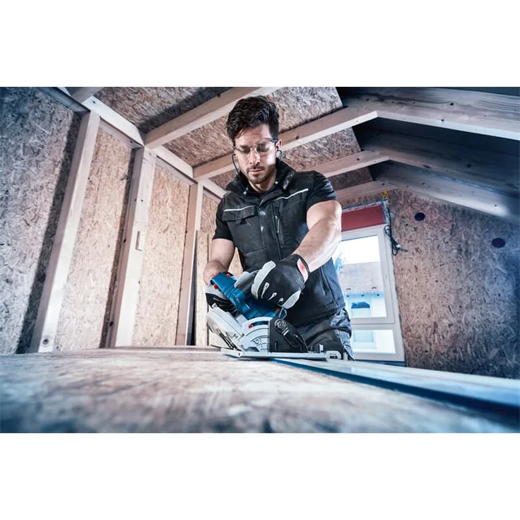Bosch Professional GKS 18 V-68 GC Akku-Kreissäge BITURBO 1800 W 68 mm Solo inkl. L-BOXX ohne Akku – Bild 7