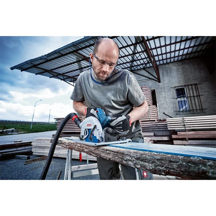 Bosch Professional GKS 18 V-68 GC Akku-Kreissäge BITURBO 1800 W 68 mm Solo inkl. L-BOXX ohne Akku – Bild 5