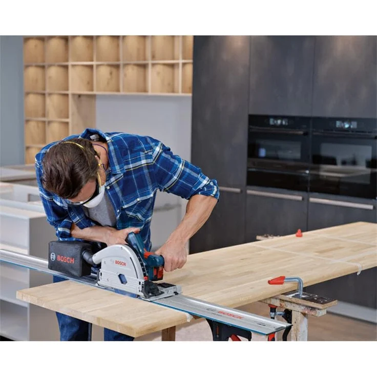 Bosch Professional GKT 18V-52 GC Akku-Tauchkreissäge BITURBO (voreinstellbare Drehzahlstufen, inkl. Connectivity-Modul, ohne Akkus und Ladegerät, in L-BOXX 238) – Bild 4
