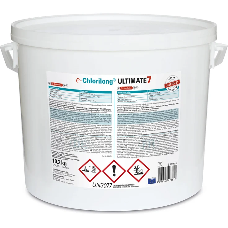 Bayrol e-Chlorilong Ultimate 7 300 g Tabletten - 10,2kg – Bild 2