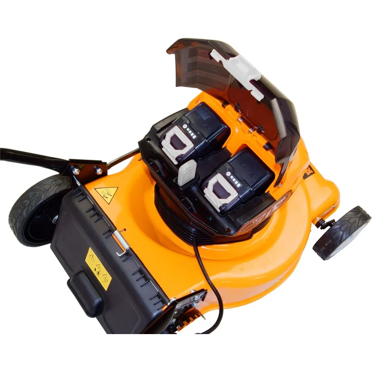 ATIKA RMC 40-400 Akku Profi Rasenmäher Mäher | 2x 4,0 Ah, 36 V | 2x Ladegerät – Bild 3
