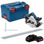 Bosch Professional Akku-Kreissäge GKS 18V-57 G + FSN 1400 2x Akku 4.0Ah L-Boxx