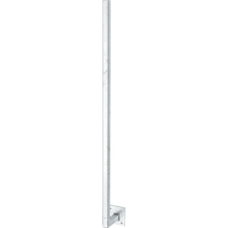 Alberts Universalpfosten | mit 120 mm Abstand gegen Platte geschweißt | zum Aufschrauben | Länge 1150 mm | Pfosten 30 x 30 mm 
(700256) – Bild 1