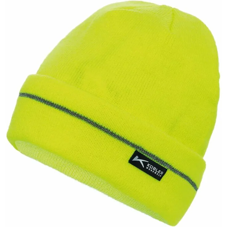 Kübler Strickmütze, Farbe: warngelb 82062102