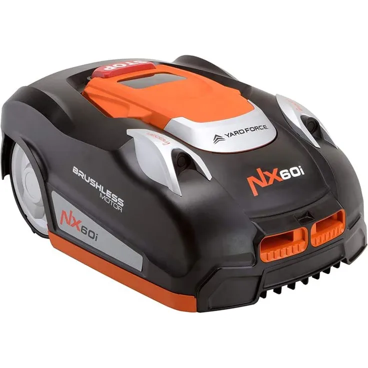 Yard Force Mähroboter NX 60i, Rasenfläche bis 600 m², Akkubetrieb, Schnittbreite 18 cm, App-Steuerung