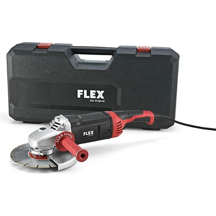 Flex L 26-6 230 Winkelschleifer 2600 Watt 230 mm im Tragekoffer plus Diamanttrennscheibe für Beton