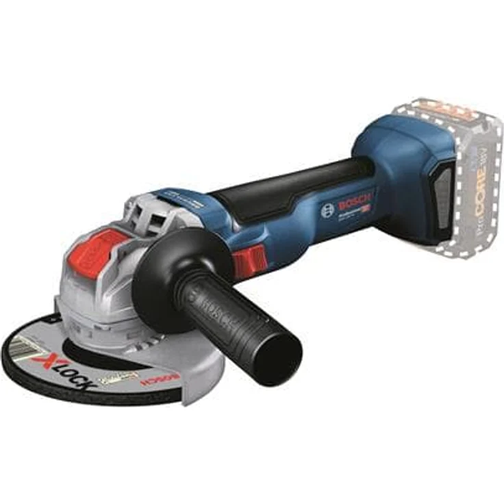 Bosch Professional 125mm X-LOCK Akku-Winkelschleifer GWX 18V-10, ohne Akku ohne Ladegerät in L-Boxx 125 mm Akku – Bild 2