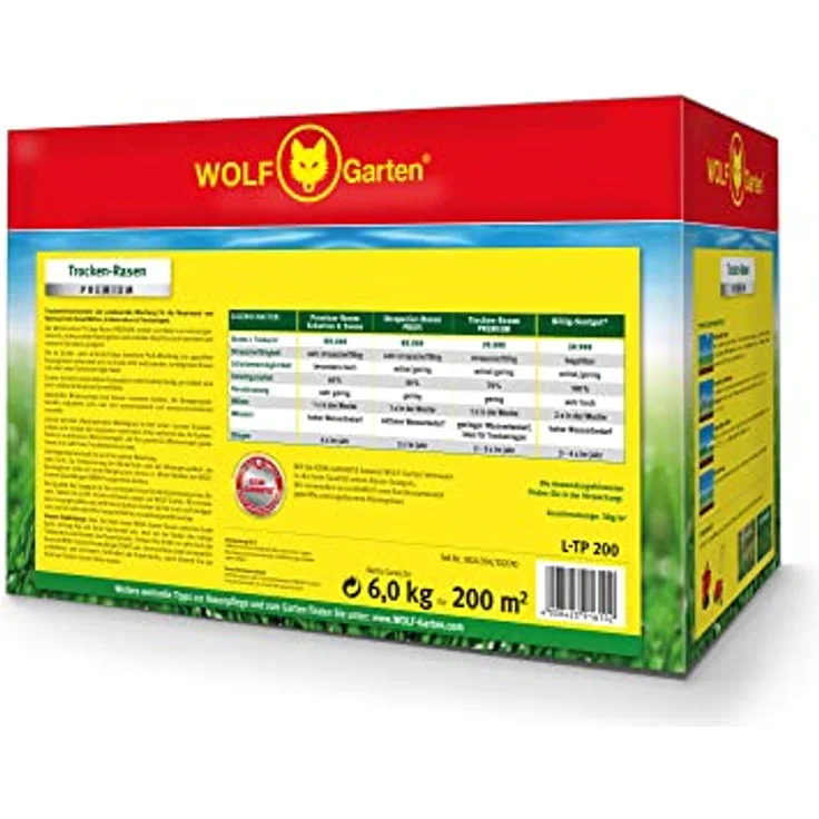 Wolf Garten Trockenrasen Premium L-TP 200 - Preisvergleich – Bild 3