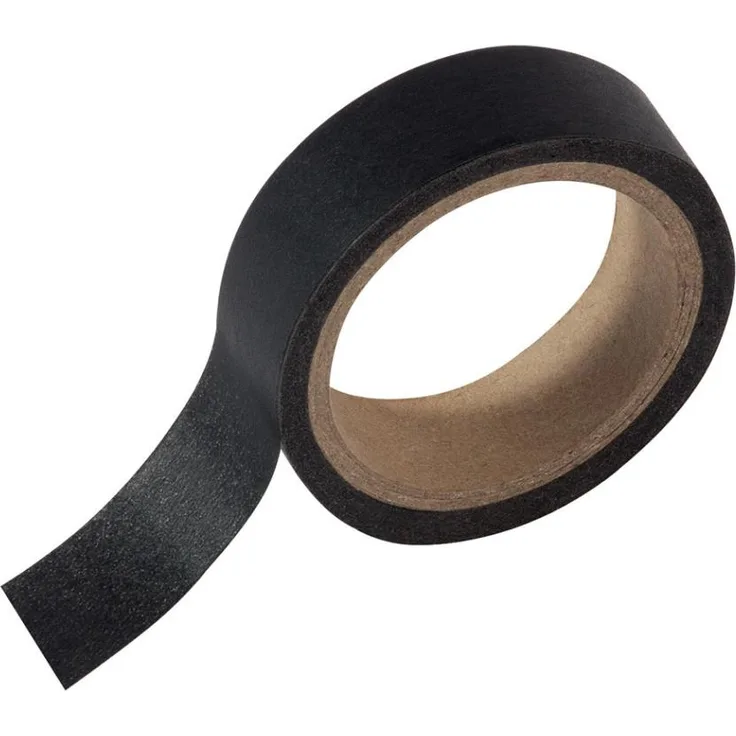 Sigel Markierungsband Papier selbstklebend 1cmx16m schwarz