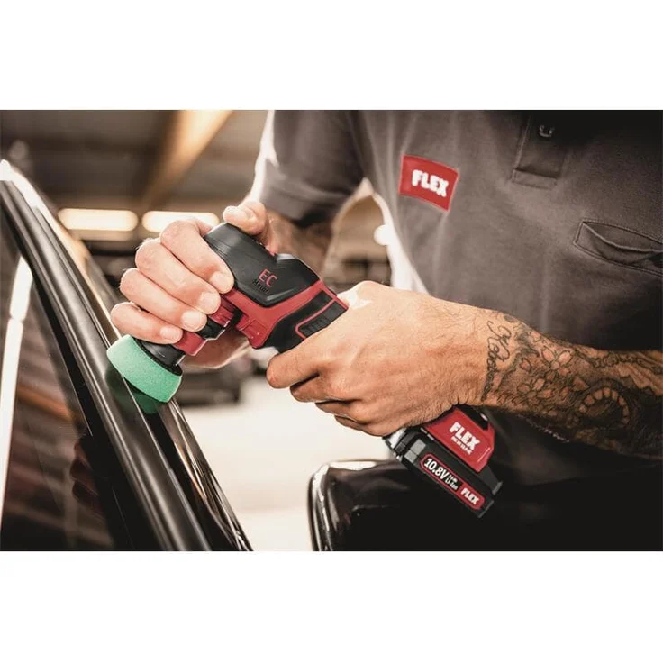 Flex Akku-Polierer PXE 80 10.8-EC mit Zubehör-Set, Poliermaschine Polierer – Bild 6