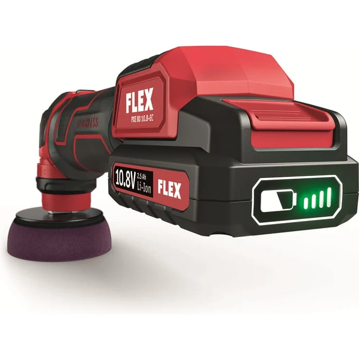 Flex Akku-Polierer PXE 80 10.8-EC mit Zubehör-Set, Poliermaschine Polierer – Bild 3