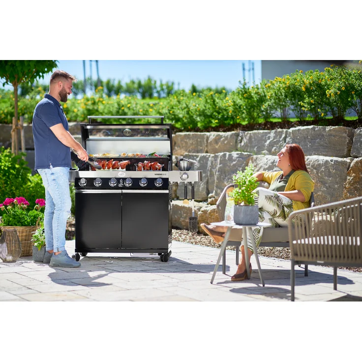 RÖSLE BBQ Gasgrill Videro G6-S Vario+ schwarz 2022 – Bild 7