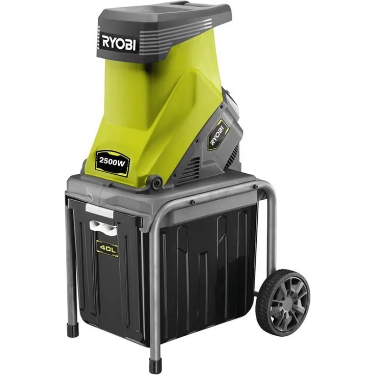 Gartenhäcksler Elektro-Häcksler RSH2545B Stopfer 2500 W 40 l Fangbox Leistung 2 500 W Messer 13 kg