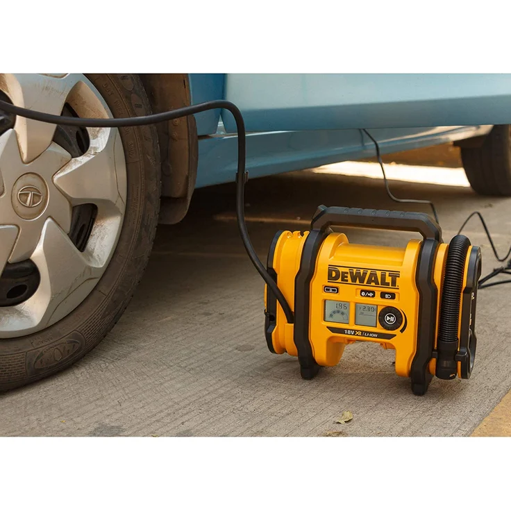 DeWalt Akku-Kompakt-Kompressor DCC018N 11 bar 12 V – Bild 5