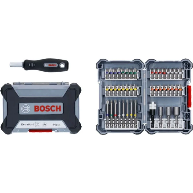 Bosch Pick &Click Set+Griff 2607017692 45-tlg – Bild 1