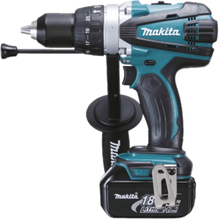Makita DHP458RMJ Akku-Schlagbohrschrauber,(18 V im Makpac mit 2 Akkus 4,0 Ah Ladegerät) – Bild 3