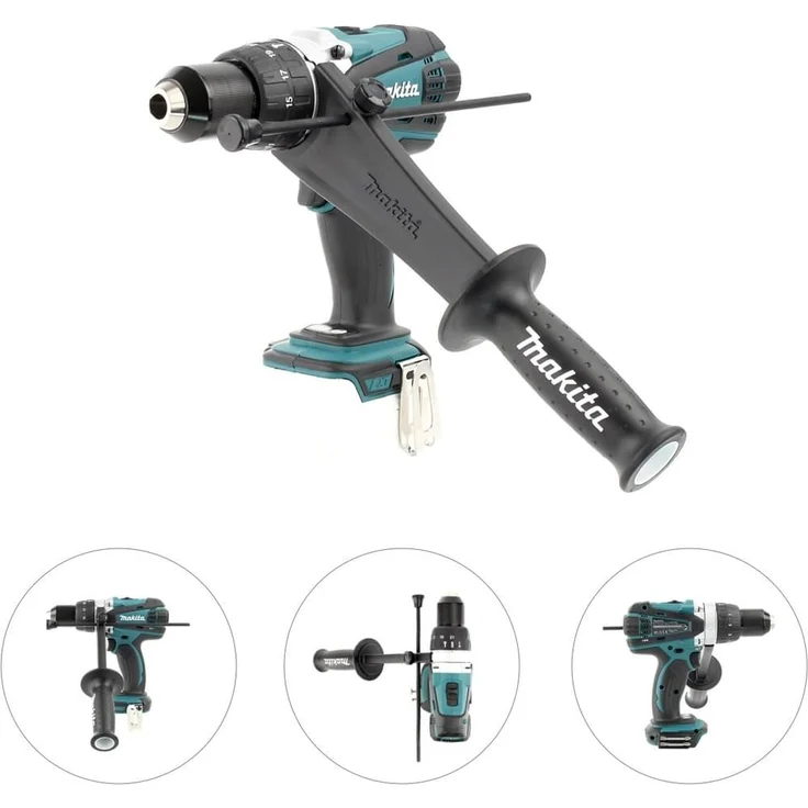 Makita DHP458Z Akku-Schlagbohrschrauber 18 V,91 Nm Solo - ohne Akku, ohne Ladegerät – Bild 3