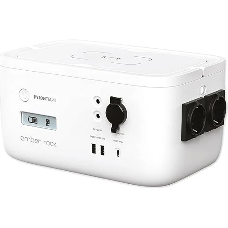 Pylontech Amber Rock 473Wh Portable Powerstation, 370W Leistung, 8 Anschlüsse, flexible Lademöglichkeiten