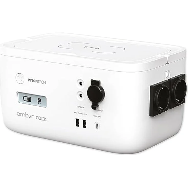 Pylontech Amber Rock 473Wh Portable Powerstation, 370W Leistung, 8 Anschlüsse, flexible Lademöglichkeiten – Bild 1