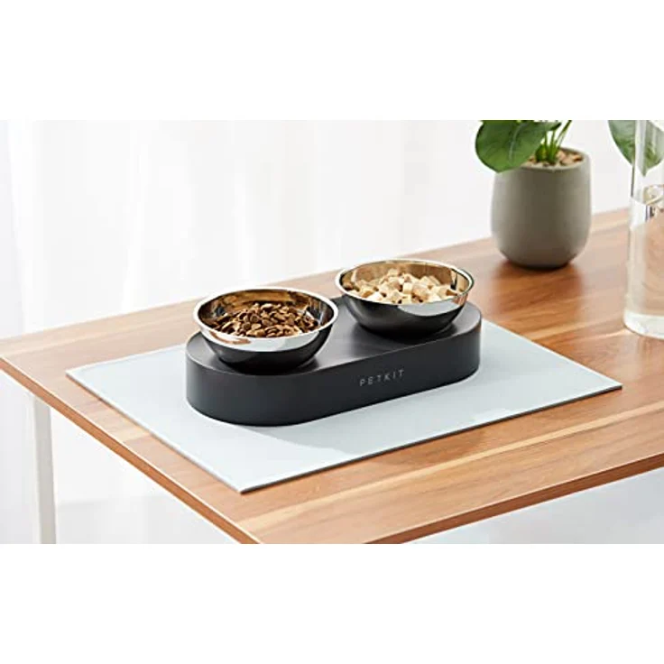 PETKIT Fresh Nano Metal 15° Adjustable Pet Feeding Bowl Double Silver – Bild 3